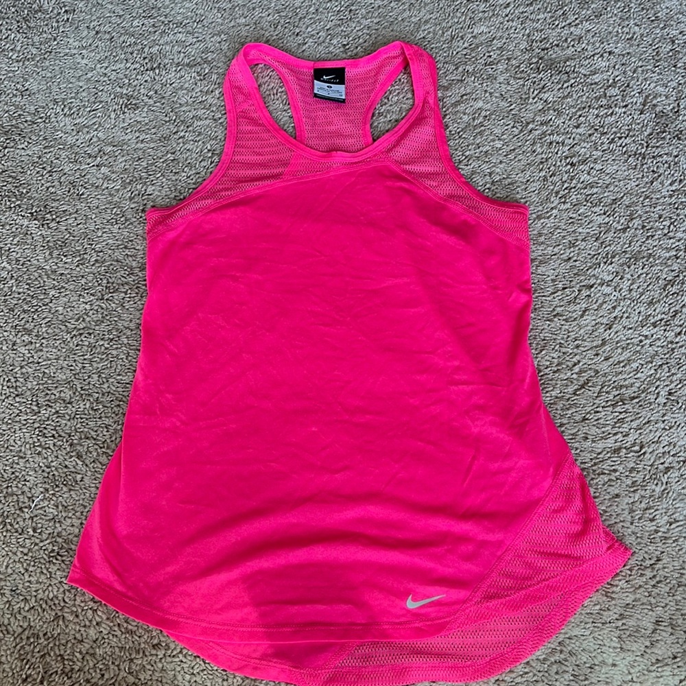Nike Dry Fit size small hot pink tank top